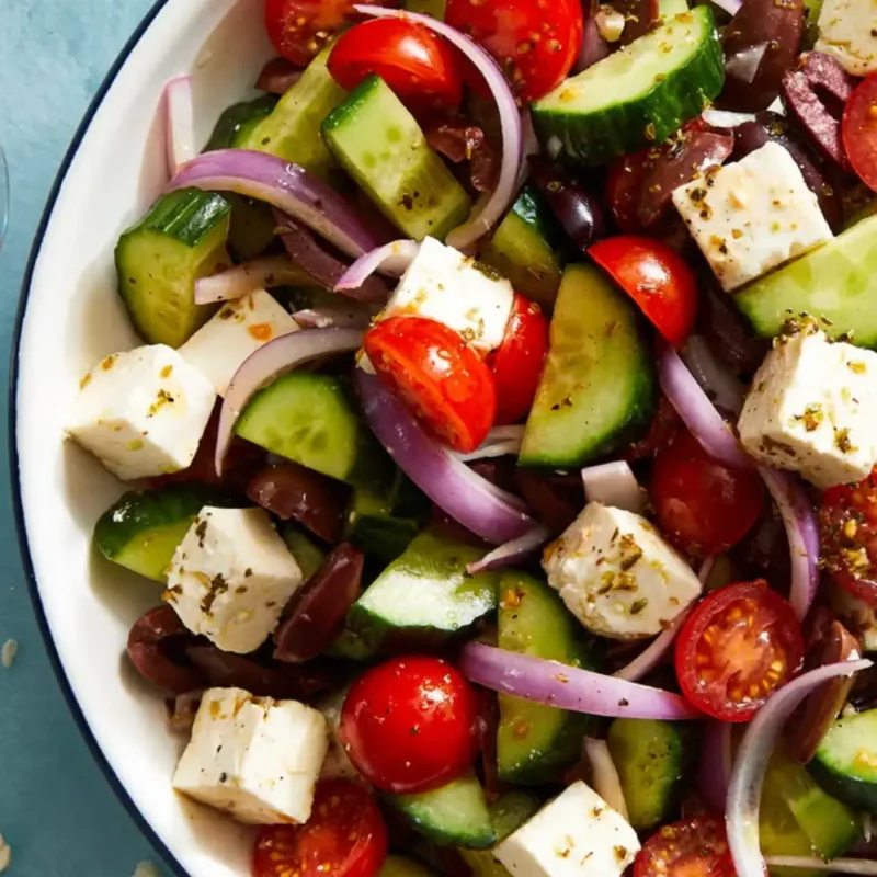 Greek Salad - With Chicken