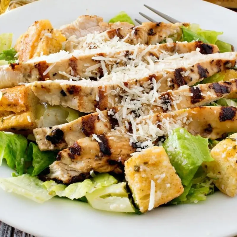GRILLED CHICKEN CEASER SALAD