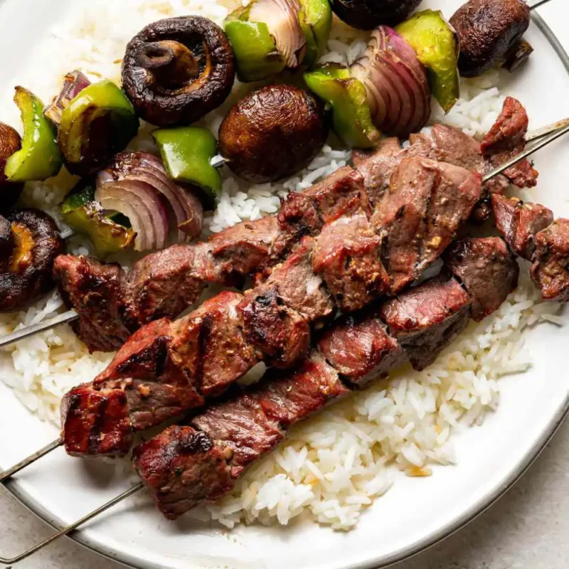 BEEF SHISH KABOBS