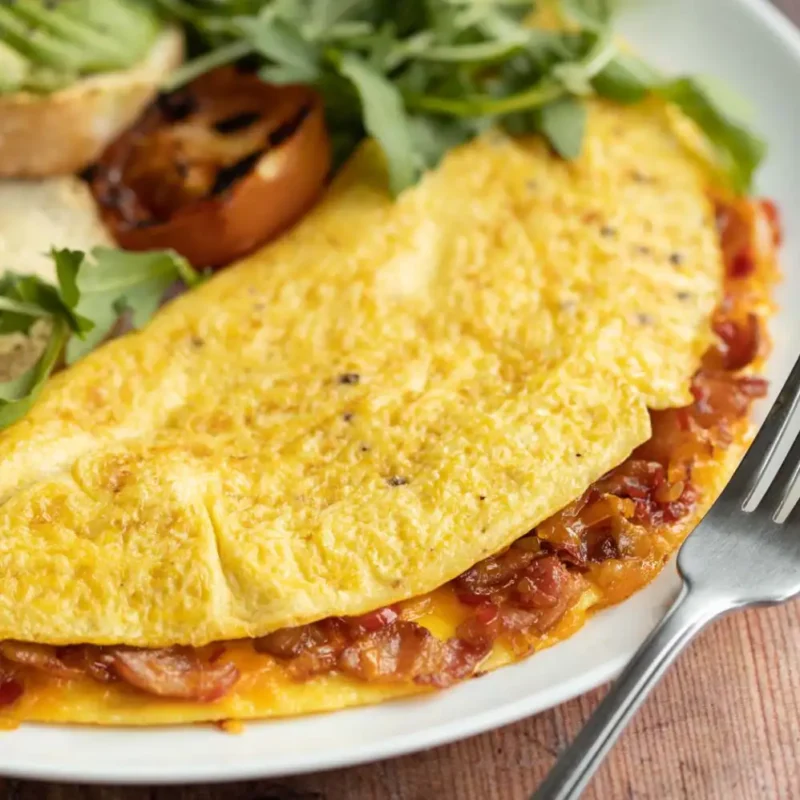 BACON CHEESE OMELETTE