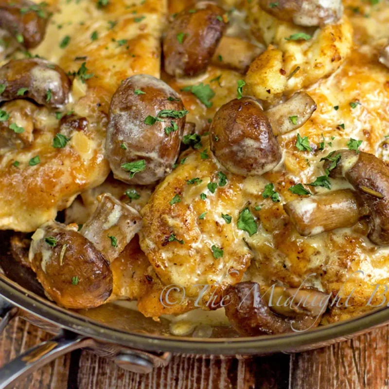 CHICKEN & PORTABELLA