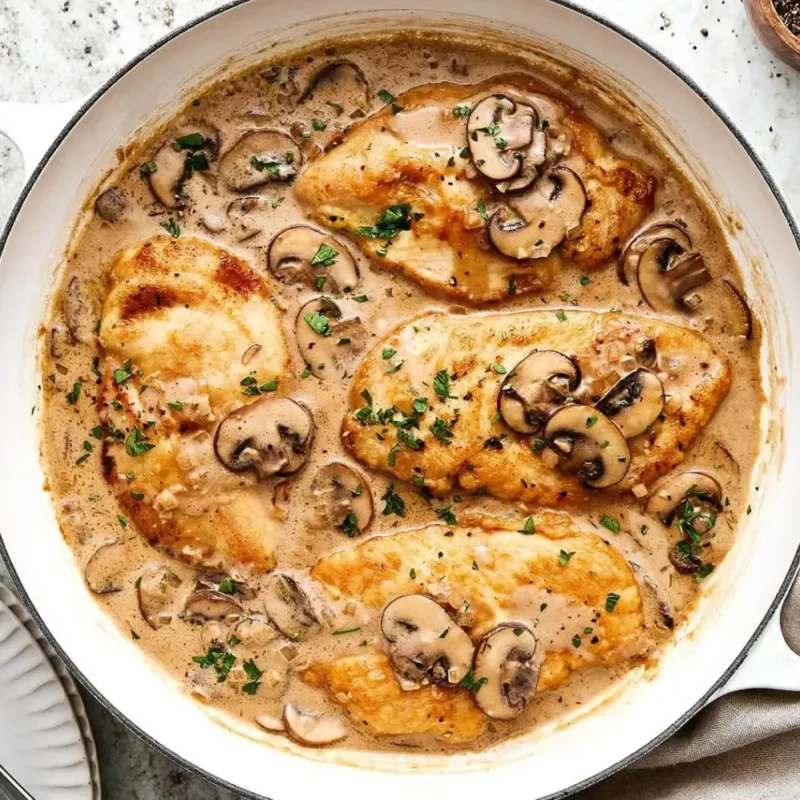 CHICKEN MARSALA